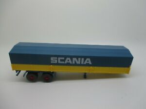 【送料無料】ホビー　模型車　車　レーシングカー wiking semiremorque by werbemodell scania 2 schub3