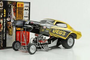 【送料無料】ホビー　模型車　車　レーシングカー シボレーシボレーカマロマイル1970 chevrolet chevy jeg camaro trimestre mile dragster funny car 118｜hokushin