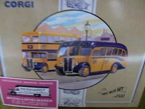 【送料無料】ホビー　模型車　車　レーシングカー コーギーリーガルバスセット150 corgi aec regal bus set 96990｜hokushin