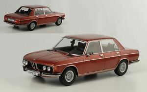 【送料無料】ホビー　模型車　車　レーシングカー セリエダイカストbmw 30 s e3 2serie 1971 rotbraunmetallic diecast 118 kkscale