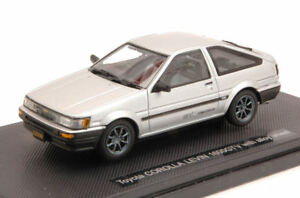 【送料無料】ホビー　模型車　車　レーシングカー トヨタカローラレビンシルバーモデルtoyota corolla levin 1600 gtv 1983 silver 143 model 45186 ebbro
