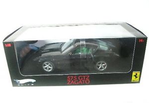 【送料無料】ホビー　模型車　車　レーシングカー フェラーリブラックferrari 575 gtz zagato noir
