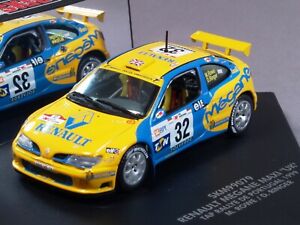 【送料無料】ホビー 模型車 車 レーシングカー ルノーメガーヌマキシ#ポルトガルタップスピードrenault megane maxi 32 rowe tap portugal wrc 1999 143 vitesse