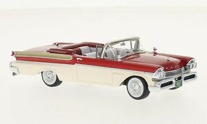 【送料無料】ホビー　模型車　車　レーシングカー ネオマーキュリーターンパイクカブリオレneo 45877 mercury turnpike cabriolet rouge blanc 1959 143