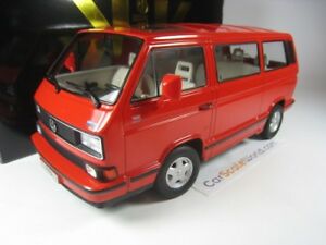 【送料無料】ホビー 模型車 車 レーシングカー フォルクスワーゲンスケールvolkswagen t3 multivan last edition 1992 118 kk scale red