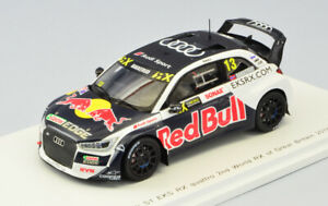 【送料無料】ホビー　模型車　車　レーシングカー ミニチュアラリースケールスパークモデルアウディminiature voiture rally echelle 143 spark model audi sks rx quattro n13 monde