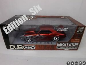 【送料無料】ホビー　模型車　車　レーシングカー スケールシボレーカマロアメリカカスタムカーパッケージjada toys 118 scale 1968 chevrolet camaro american custom voiture nouveau emballe｜hokushin
