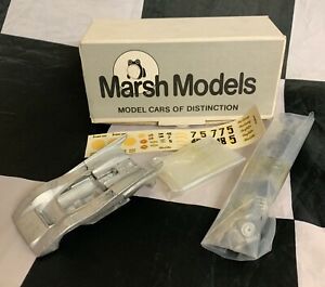【送料無料】ホビー　模型車　車　レーシングカー マーシュモデルマクラーレンキットmarsh model thundersport 143 mclaren m8d 1971 canam en metal blanc kit boxed