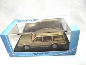 【送料無料】ホビー　模型車　車　レーシングカー ボルボエステートベージュメタルネオvolvo 960 estate metallique beige neo 45463