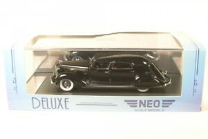 【送料無料】ホビー　模型車　車　レーシングカー インペリアルクライスラーバロンブラックchrysler imperiale c15 le baron ville car noir 1937