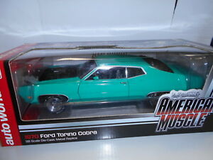 【送料無料】ホビー　模型車　車　レーシングカー アメリカフォードトリノコブラame101806 by american muscle ford torino cobra 1970 118 19,426円