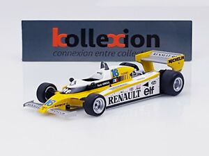 【送料無料】ホビー　模型車　車　レーシングカー スパークルノーブラジルspark s1758 renault re20 n16 winner brazilian gp 1980 arnoux 143
