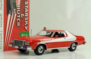 【送料無料】ホビー　模型車　車　レーシングカー フォードグラントリノスタスキーハッチford grand torino 1976 starsky amp; hutch film artisan 118 greenlight