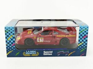 【送料無料】ホビー　模型車　車　レーシングカー フェラーリモンツァmodification bburago 118 ferrari f40 bpr 4h monza 1995 z0054｜hokushin