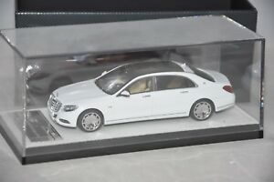 【送料無料】ホビー　模型車　車　レーシングカー リアルタイムマイバッハメルセデスクラスホワイトalmost real alm420102 mercedes maybach s class 2016 blanc 143｜hokushin