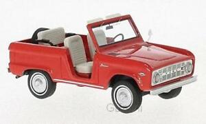 【送料無料】ホビー　模型車　車　レーシングカー ネォードブロンコロードスターneo 47210 ford bronco roadster rouge 1966 143