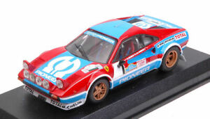 【送料無料】ホビー　模型車　車　レーシングカー ミニチュアスケールベストモデルフェラーリタルガフローリオminiature voiture echelle 143 best model ferrari 308 gr4 n 1 2nd targa florio｜hokushin