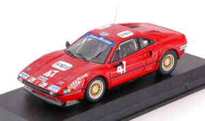 【送料無料】ホビー　模型車　車　レーシングカー ミニチュアスケールベストモデルフェラーリminiature voiture echelle 143 best model ferrari 308 gtb gr4 n47 winner