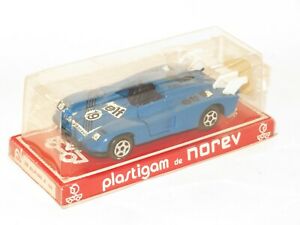 【送料無料】ホビー　模型車　車　レーシングカー ＃ルノーアルパインフランス143 plastigram de norev 398 renault alpine a440 1970s made in france｜hokushin