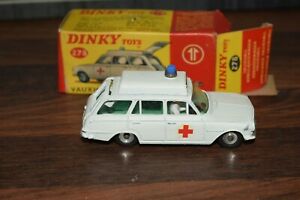 【送料無料】ホビー　模型車　車　レーシングカー ビンテージオリジナルボックスビクターvintage dinky toys 278 vauxhall victor ambulance en boite dorigine excellent