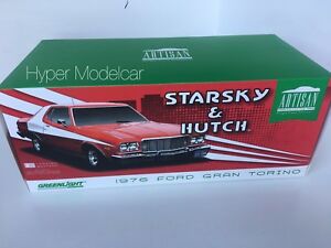 貨物輸送無料 趣味 雛型モーターカー 車 レーシングカー フォードグラントリノeスタスキーハッチgreenlight 118 Ford Gran Torino Coupe 1976 Starsky Amp Hutch Art Onpointchiro Com