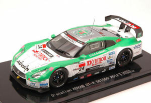 【送料無料】ホビー　模型車　車　レーシングカー ＃モデルnissan gtr advan 24 sgt500 2012 yasuda wirdheim 143 model ebbro｜hokushin