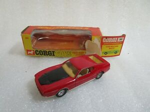 【送料無料】ホビー　模型車　車　レーシングカー ジェームズボンドフォードマスタングマッハcorgi whizzwheels 391, james bond 007, ford mustang mach 1 v good amp; boxed｜hokushin
