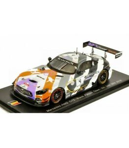 【送料無料】ホビー　模型車　車　レーシングカー mercedes gt3 n4 5th 24 h spa 2018 ybuurmanlstolzmengel 143｜hokushin