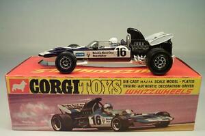 【送料無料】ホビー　模型車　車　レーシングカー コーギーレーシングブルックボンドオキソ＃corgi toys whizzwheels 150 surtees ts9 f1 racing car brooke bond oxo ovp 272｜hokushin