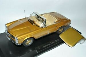 【送料無料】ホビー　模型車　車　レーシングカー メルセデスベンツゴールドオートモデルmercedesbenz 230sl pagode roadster or w113 19631971 118 norev modele auto