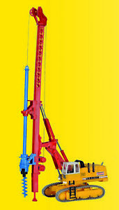 【送料無料】ホビー　模型車　車　レーシングカー ショベルドリルviessmann 21279 h0 excavatrice hydraulique avec perceuse｜hokushin