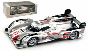 【送料無料】ホビー 模型車 車 レーシングカー スパークアウディトロンクワトロ#ルマンスケールspark 43lm13 audi r18 etron quattro 2 le mans winner 2013echelle 143|hokushin
