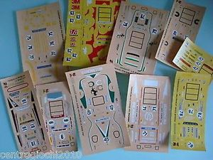 【送料無料】ホビー　模型車　車　レーシングカー デカールキットディデカールフェラーリルマンセットデイトナdecals kit 143 set di 10 decals ferrari 512 bb le mansdaytona｜hokushin