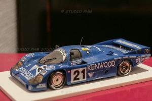 【送料無料】ホビー　模型車　車　レーシングカー ポルシェクレーメルケンウッドルマンレコードスパークporsche 956 n21 kremer kenwood 324h mans 83 andretti 143 record no sparkhpi｜hokushin