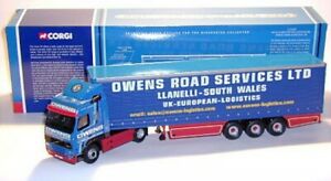 【送料無料】ホビー 模型車 車 レーシングカー スウェーデンボルボロードサービスコーギーvolvo globetrotter fh12 curtainside owens road service ltd 150 corgi|hokushin