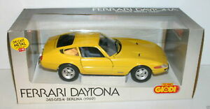 【送料無料】ホビー　模型車　車　レーシングカー テクノフェラーリデイトナイエローtechno giodi 118 ferrari daytona 365 gtb4 berlina 1969 yellow｜hokushin