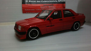 【送料無料】ホビー　模型車　車　レーシングカー オットー118 brabus 190 w201 36s red otto 3l 050