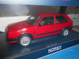 【送料無料】ホビー 模型車 車 レーシングカー フォルクスワーゲンゴルフnv188438 by norev volkswagen golf 2 gti red 1990 118|hokushin