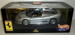【送料無料】ホビー　模型車　車　レーシングカー ホットホイールフェラーリクモシルバーhot wheels 118 23933 ferrari f50 spider 1995 silver