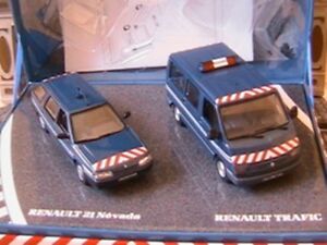 【送料無料】ホビー 模型車 車 レーシングカー ルノーボックスハイウェイトラフィックネバダマウントcret renault gendarmerie autoroute 21 nevada trafic 143 norev|hokushin