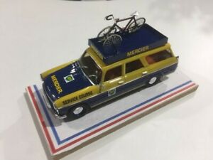 【送料無料】ホビー　模型車　車　レーシングカー プジョーメルシエツアードフランスpeugeot 404 break bp mercier tour de france 1969 autoreclame 143