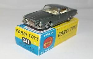 【送料無料】ホビー　模型車　車　レーシングカー コーギーフォードギアボックスcorgi ?241 automodello ford ghia l 64 buone condiz w box 1963｜hokushin