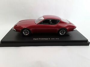 【送料無料】ホビー 模型車 車 レーシングカー オペルプロトタイプドイツカルトopel prototype 3 ger ,1972 143 auto cult 60025