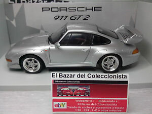 【送料無料】ホビー 模型車 車 レーシングカー ポルシェグアテマラ118 porsche 911 gt2 street 1997 ut 3l050|hokushin