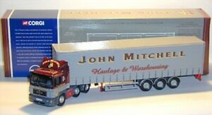 【送料無料】ホビー　模型車　車　レーシングカー ジョンミッチェルコーギーman curtainside john mitchell 150 corgi｜hokushin