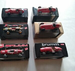【送料無料】ホビー 模型車 車 レーシングカー フェラーリロータスアルファロメオバッチbrumm ferrarilotusalfa romeo lot de 6 voitures|hokushin