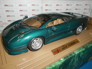 【送料無料】ホビー　模型車　車　レーシングカー ジャガーグリーンmai33201g by maisto jaguar xj220 1992 green 112｜hokushin