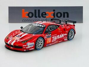 【送料無料】ホビー 模型車 車 レーシングカー スマートフェラーリチームイタリアルマンlook smart lslm04 ferrari 458 gte n70 team taisan italie le mans 2014 143 nb|hokushin