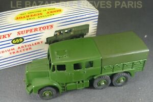 【送料無料】ホビー　模型車　車　レーシングカー トタートランスミッションdinky toys gb medium artillery tractor ref 689 boite｜hokushin