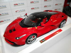【送料無料】ホビー　模型車　車　レーシングカー フェラーリシグネチャバージョンレッドbbu1816901 by bburago ferrari laferrari signature version red 118｜hokushin
